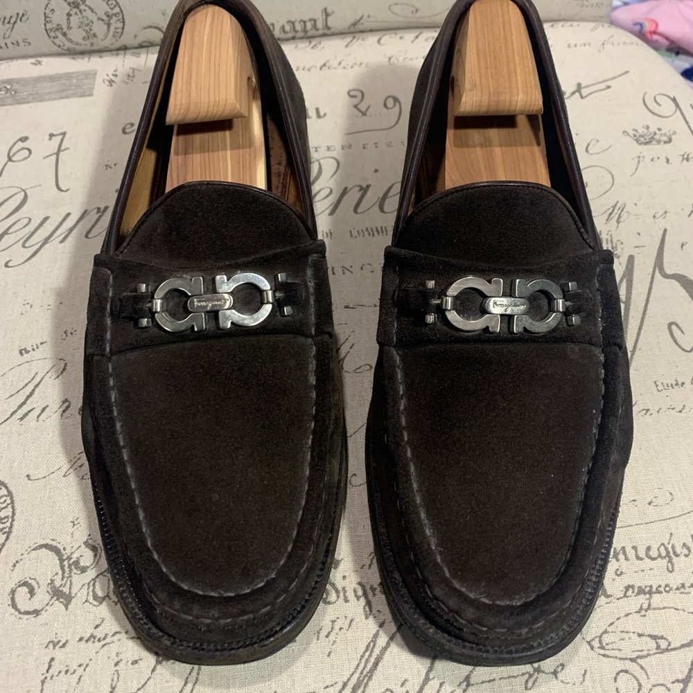 Salvatore Ferragamo Geneva 2 Chocolate Brown